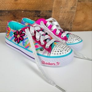 Skechers Twinkle Toes Sneakers Shoes Size 1.5